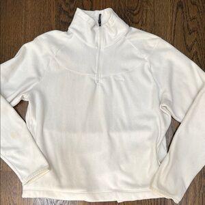 Reebok White Cowl Neck Jacket